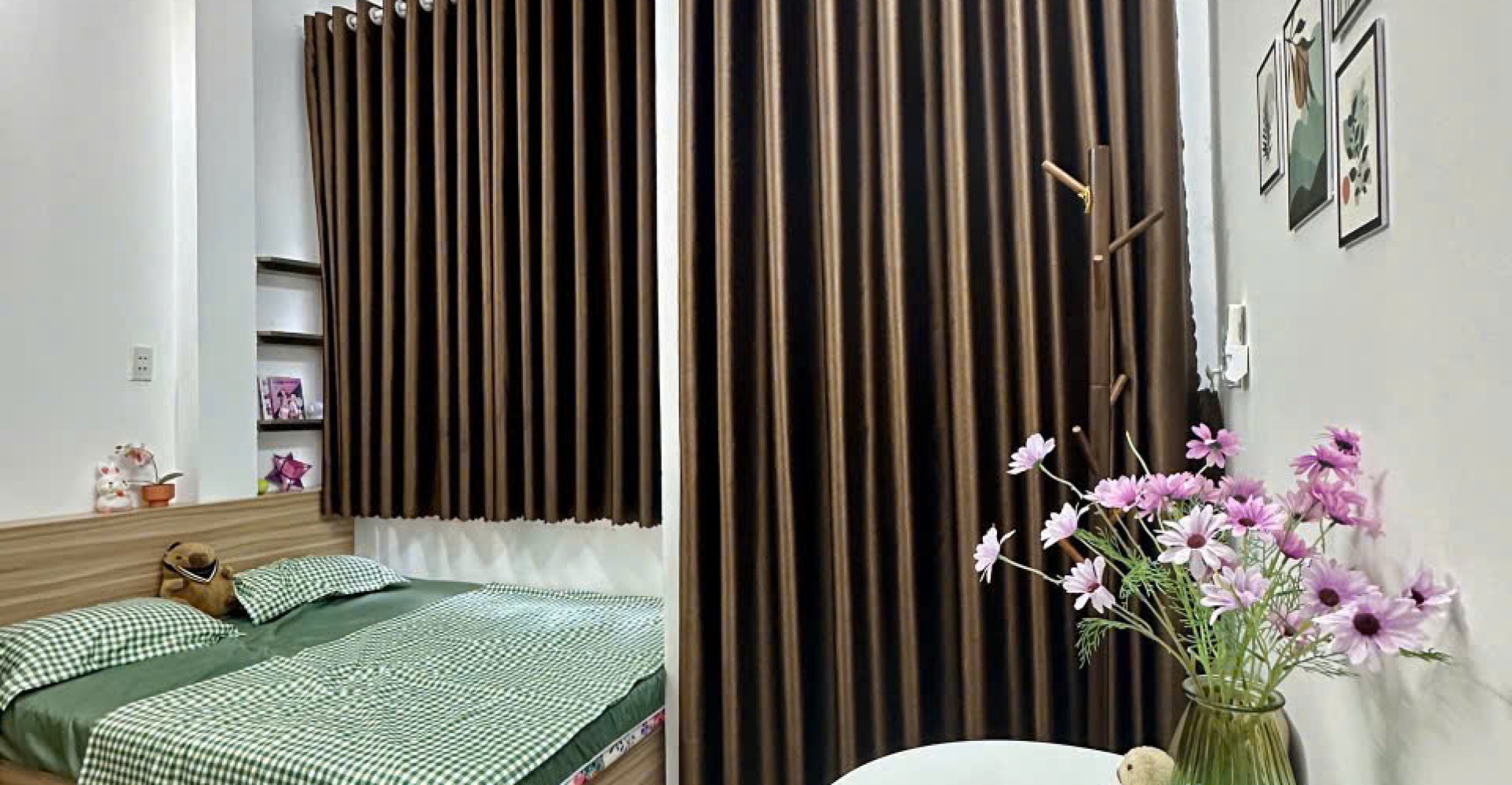 Cho thuê căn hộ Gò Vấp Mặt Trước, có ban công, full nội thất